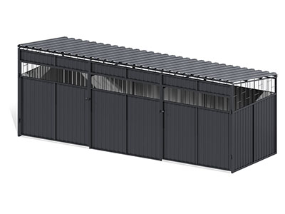 Навес для мусорных баков Мусороград 2